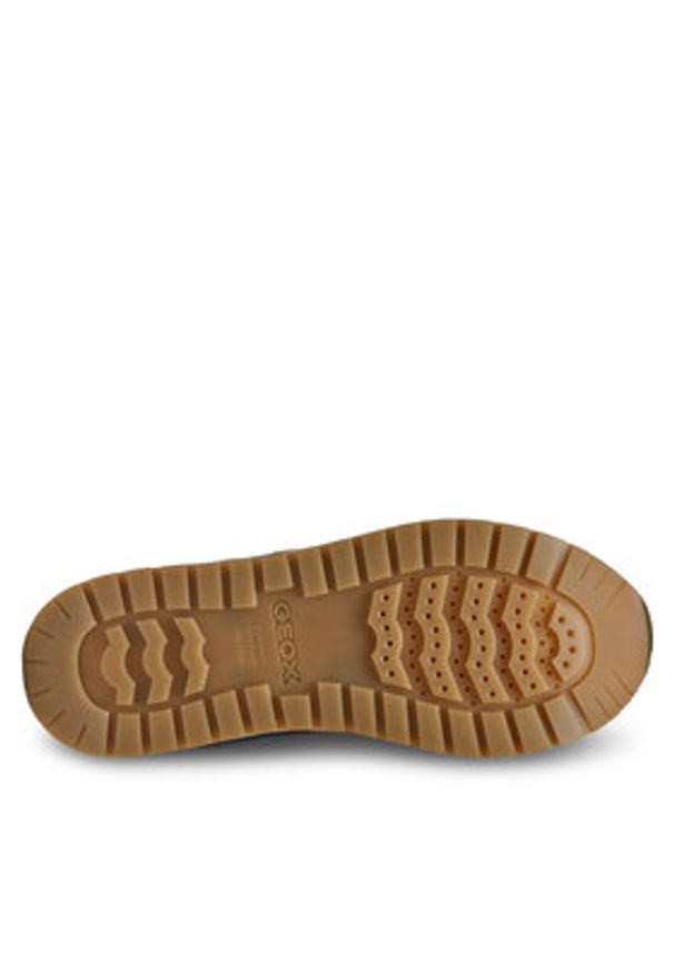 Geox Sneakersy D New Kency D55MZA 022BN CF42L Granatowy. Kolor: niebieski. Materiał: zamsz, skóra