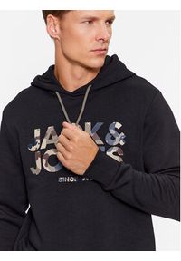 Jack & Jones - Jack&Jones Bluza James 12235338 Czarny Regular Fit. Kolor: czarny. Materiał: bawełna, syntetyk #2