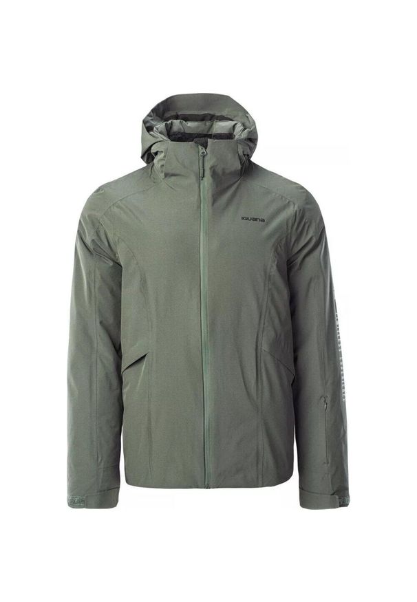 Kurtka zimowa męska Iguana Lotho. Kolor: zielony. Sezon: zima. Styl: wakacyjny