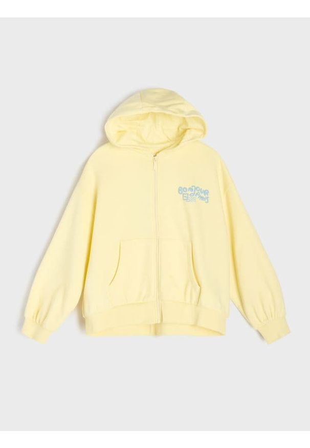 Sinsay - Rozpinana bluza z kapturem - Inny. Typ kołnierza: kaptur