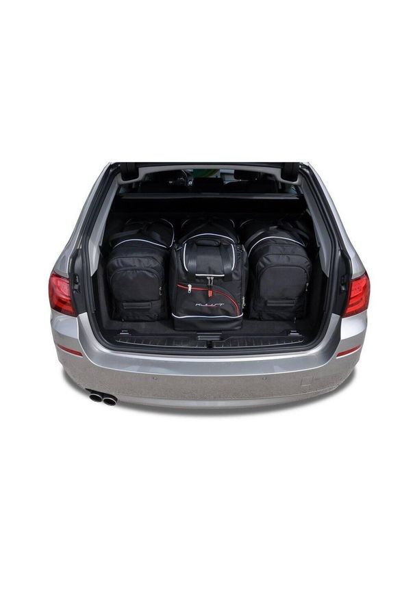 KJUST - Torby Do Bagażnika Bmw 5 Touring 2010-2017 4Szt Kjust. Kolor: czarny. Styl: sportowy