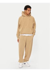 Under Armour Bluza UA Icon 1386552 Beżowy Loose Fit. Kolor: beżowy. Materiał: bawełna #3