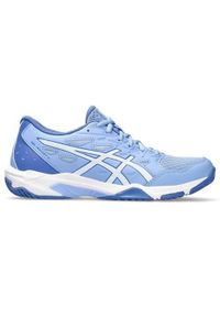 Buty siatkarskie damskie Asics 1072A093401. Zapięcie: sznurówki. Kolor: szary, wielokolorowy. Materiał: materiał, syntetyk. Szerokość cholewki: normalna