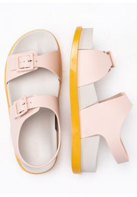 melissa - Sandały damskie Melissa Wide Platform Sandal AD. (33251-53930). Kolor: różowy. Materiał: materiał. Wzór: aplikacja. Obcas: na platformie #2