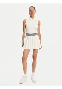 Ellesse Sukienka codzienna Medusa SGZ21966 Biały Slim Fit. Okazja: na co dzień. Kolor: biały. Materiał: syntetyk. Typ sukienki: proste. Styl: casual #5