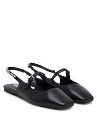 Karl Lagerfeld - KARL LAGERFELD Sandały KL40181 Czarny. Kolor: czarny. Materiał: skóra #6