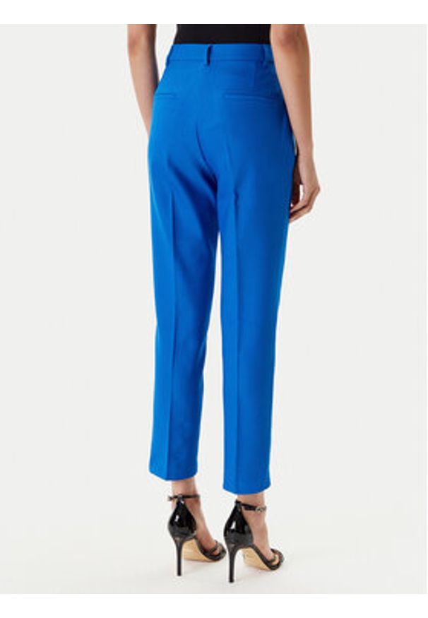 Morgan Chinosy 251-PKY.F Niebieski Slim Fit. Kolor: niebieski. Materiał: syntetyk, bawełna