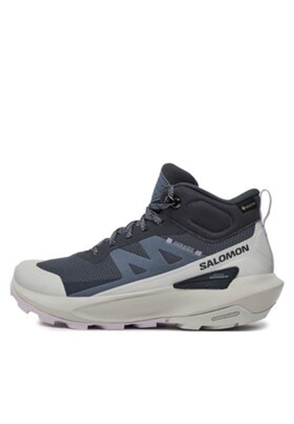 salomon - Salomon Trekkingi Elixir Activ Mid Gore-Tex L47457400 Szary. Kolor: szary. Materiał: materiał