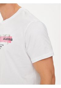 Guess T-Shirt M4YI03 I3Z14 Biały Regular Fit. Kolor: biały. Materiał: bawełna #3