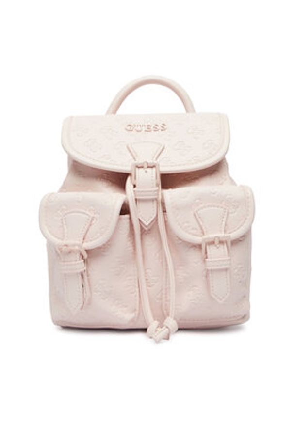 Guess Plecak V6GZ05 W2120 Różowy. Kolor: różowy. Materiał: skóra