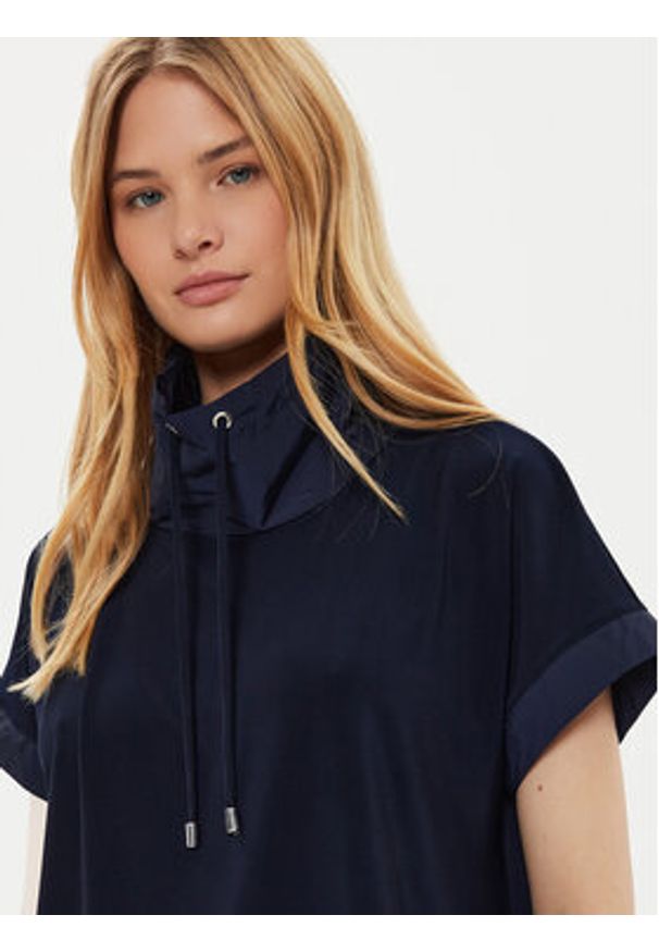 Joseph Ribkoff Bluzka 241078 Granatowy Regular Fit. Kolor: niebieski. Materiał: syntetyk