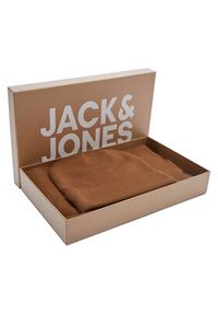 Jack & Jones - Jack&Jones Zestaw Szalik i Czapka 12163827 Brązowy. Kolor: brązowy. Materiał: syntetyk #4