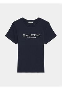 Marc O'Polo T-Shirt 402 2293 51055 Granatowy Regular Fit. Typ kołnierza: polo. Kolor: niebieski. Materiał: bawełna