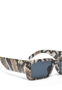 Pieces Okulary przeciwsłoneczne 17154889 Brązowy jasny. Kolor: brązowy. Materiał: syntetyk #3