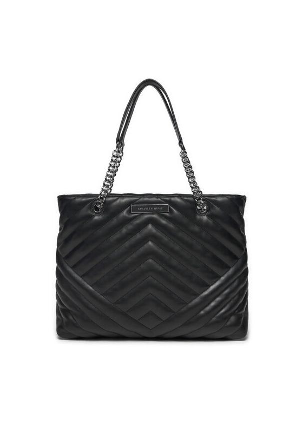 Armani Exchange Torebka 949156 4R742 00020 Czarny. Kolor: czarny. Materiał: skórzane