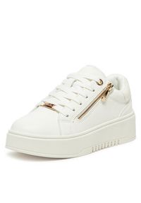 DeeZee Sneakersy AM25233-D Biały. Kolor: biały. Materiał: skóra #5
