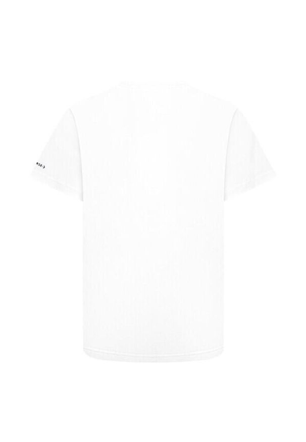 Koszulka dla dzieci Converse Script Sneaker GFX. Kolor: biały