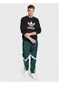 Adidas - adidas Bluza adicolor Classics Trefoil Crewneck IA4854 Czarny Regular Fit. Kolor: czarny. Materiał: bawełna #6