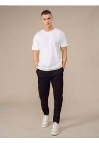 outhorn - T-shirt z nadrukiem męski. Okazja: na co dzień. Materiał: jersey, bawełna. Wzór: nadruk. Styl: casual #3
