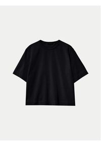 Sisley T-Shirt 3OQ6L104Q Czarny Regular Fit. Kolor: czarny. Materiał: bawełna #6