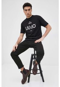 Liu Jo jeansy Fred M122P304FREDBULL męskie. Kolor: czarny #3