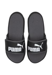 Puma Klapki Royalcat Comfort 37228001. Okazja: na plażę. Kolor: czarny. Materiał: skóra ekologiczna, materiał. Styl: sportowy