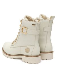 Rieker Trzewiki Y9126-80 Écru. Materiał: syntetyk, materiał #7