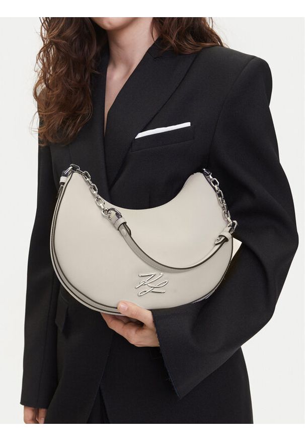 Karl Lagerfeld - KARL LAGERFELD Torebka A2W30019 Écru. Materiał: skórzane