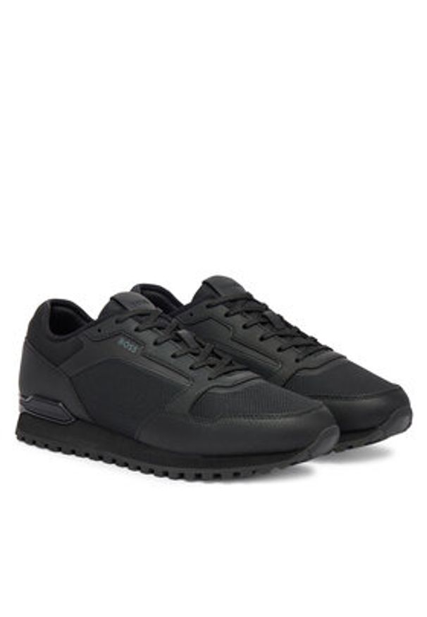 BOSS Sneakersy Parkour L 50563822 Czarny. Kolor: czarny. Materiał: materiał