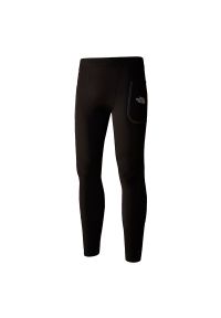 Legginsy The North Face Winter Warm Pro 0A84KV4H01 - czarne. Kolor: czarny. Materiał: syntetyk, elastan, poliester. Sport: bieganie, fitness