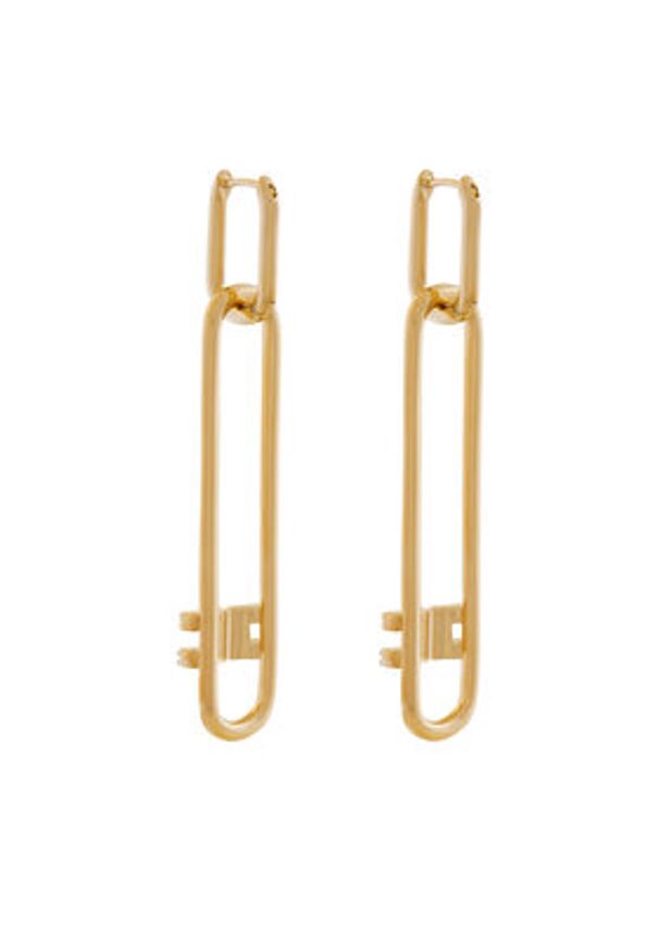 Elisabetta Franchi Kolczyki OR-10A-52E2-V250 Złoty. Materiał: metalowe. Kolor: złoty