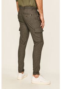 Tailored & Originals - Spodnie. Kolor: szary. Materiał: tkanina, dzianina #3