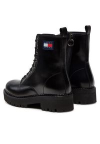 Tommy Jeans Trapery Urban Tommy Jeans Lace Up Boot EN0EN01995 Czarny. Kolor: czarny. Materiał: skóra #5