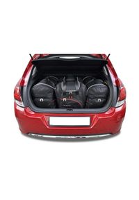 KJUST - Torby Do Bagażnika Citroen C4 5 Hatchback 2010-2017 4Szt Kjust. Kolor: czarny. Styl: sportowy #1