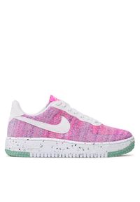 Nike Sneakersy Af1 Crater Flyyknit DC7273 500 Różowy. Kolor: różowy. Materiał: materiał #1