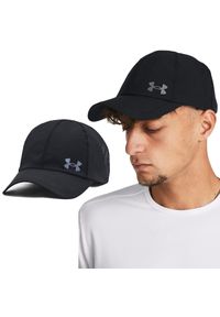 Czapka z daszkiem męska Under Armour Launch Adjustable Cap. Kolor: czarny #1