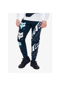 FOX - Spodnie rowerowe męskie Fox Flexair Pant Elevated. Kolor: niebieski