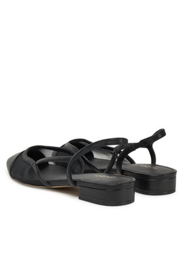 Aldo Sandały Clementinne 13835041 Czarny. Kolor: czarny. Materiał: skóra