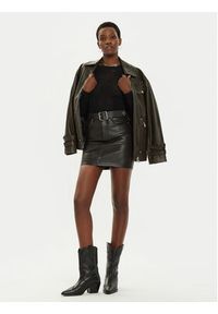 Pinko Sweter Turabottiglie 104006 A224 Czarny Regular Fit. Kolor: czarny. Materiał: wełna #3