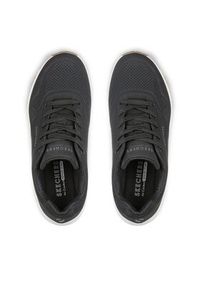 skechers - Skechers Sneakersy Uno Stand On Air 73690/BLK Czarny. Kolor: czarny. Materiał: skóra