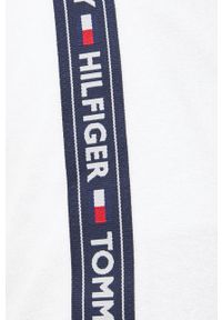TOMMY HILFIGER - Tommy Hilfiger bluza męska kolor biały z kapturem z aplikacją. Okazja: na co dzień. Typ kołnierza: kaptur. Kolor: biały. Wzór: aplikacja. Styl: casual