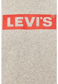 Levi's® - Levi's - Bluza. Okazja: na spotkanie biznesowe, na co dzień. Kolor: szary. Wzór: nadruk. Styl: biznesowy, casual #2