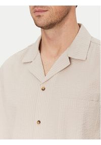 Only & Sons Koszula Eye Resort 22030342 Beżowy Relaxed Fit. Kolor: beżowy. Materiał: bawełna #7