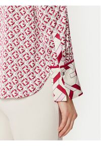 Guess Koszula W4YH47 WF1T2 Różowy Regular Fit. Kolor: różowy. Materiał: syntetyk #5