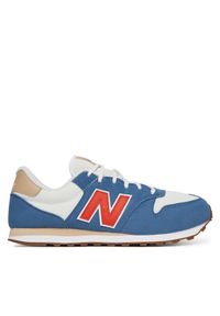 New Balance Sneakersy GM500TPN Niebieski. Kolor: niebieski. Materiał: skóra, zamsz