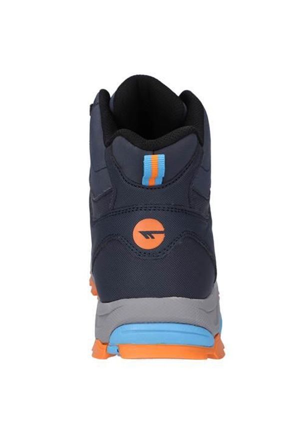 Hi-tec - Buty trekkingowe męskie Hi-Tec Raven Mid Wp. Kolor: niebieski. Materiał: materiał, syntetyk. Szerokość cholewki: normalna