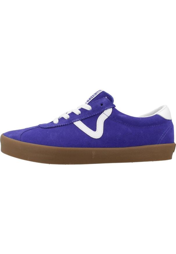 Tenisówki Vans Model Sport Low Kolor Niebieski. Kolor: niebieski. Materiał: tkanina, skóra. Styl: sportowy