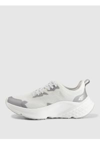4f - 4F Buty do biegania Freemove Mesh damskie - białe 38. Okazja: na co dzień. Kolor: biały. Materiał: mesh. Szerokość cholewki: normalna. Sport: fitness