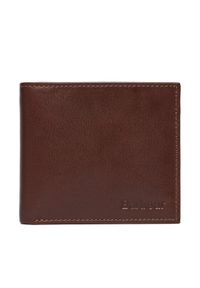 Barbour Duży Portfel Męski MLG0002BR52 Brązowy. Kolor: brązowy. Materiał: skóra