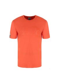 Diadora - Koszulka męska DIADORA T-SHIRT SS DIADORA HD. Kolor: pomarańczowy